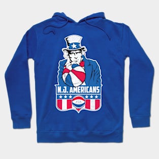 Defunct New Jersey Americans Basketball Hoodie